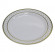 Тарелка Complement пластиковая белая Golden Line  d=260мм 6шт/упак