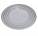 Тарелка Complement пластиковая белая Silver Line d=230мм 6шт/упак
