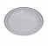 Тарелка Complement пластиковая белая Silver Line d=230мм 6шт/упак