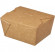 Контейнер бумажный Fold Box 600мл, 130х110х65мм, Крафт