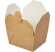 Контейнер бумажный Fold Box 600мл, 130х110х65мм, Крафт