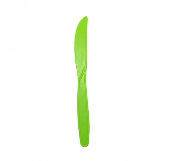 Нож биоразлагаемый 16 см зеленый ECO Complement 100шт/упак