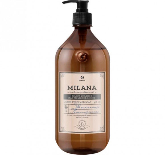 Мыло жидкое 1л Grass Milana Perfume Professional парфюмированное (125709)