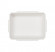Контейнер бумажный Crystal Box 500мл с прозрачной крышкой 165х120х45 мм, белый с прямым дном