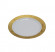Тарелка Complement пластиковая белая золотой мрамор (STONE) d=190мм 6шт / упак