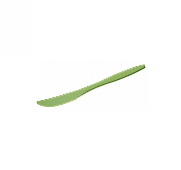 Нож биоразлагаемый 18см зеленый Complement 50шт/упак EN
