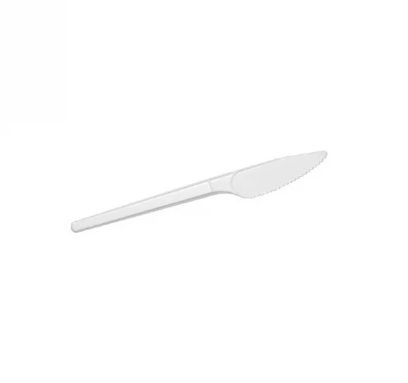 Нож биоразлагаемый 16 см белый ECO Complement 100шт/упак EN