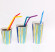 Трубочки для коктейля гофрир. d=8мм l=240мм цветные 250шт/упак