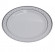 Тарелка Complement пластиковая белая Silver Line d=260мм 6шт/упак