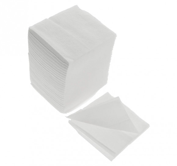 Салфетки бумажные 1сл 24х24 400л/упак TaMbien белые (smart)