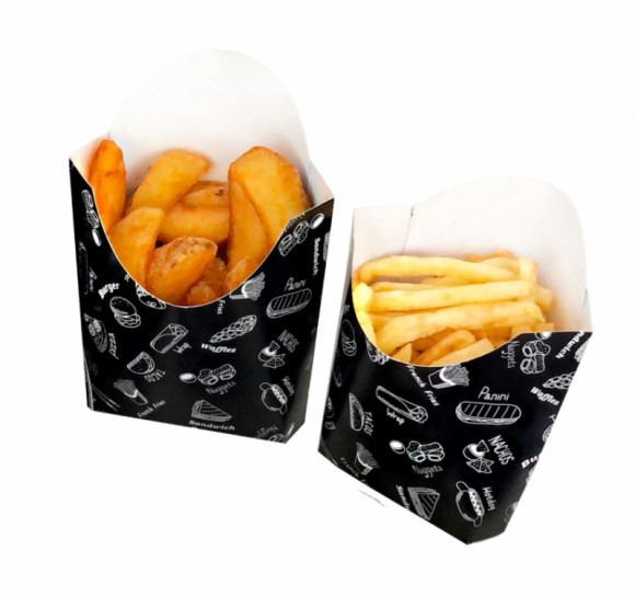 Коробка для картофеля ФРИ Complement Black 105х53х115мм, 100гр