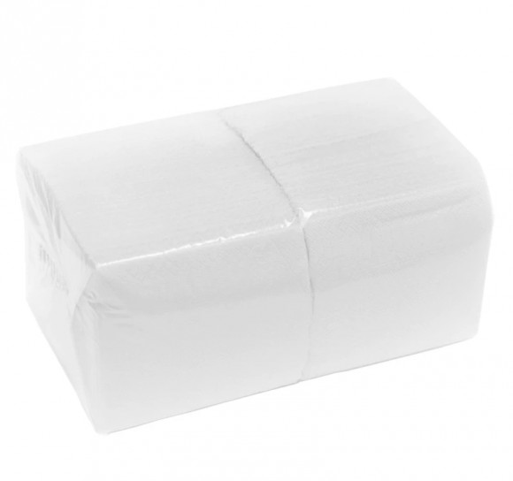 Салфетки бумажные 1сл 24х24см 400л/упак Complement белые
