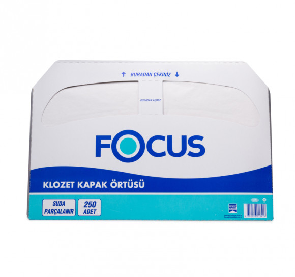 Бумажные покрытия для унитаза 250шт/упак Focus (8033648)